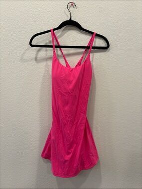 HALARA Hot Pink Slip Dress